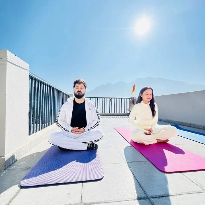 Rooftop meditation